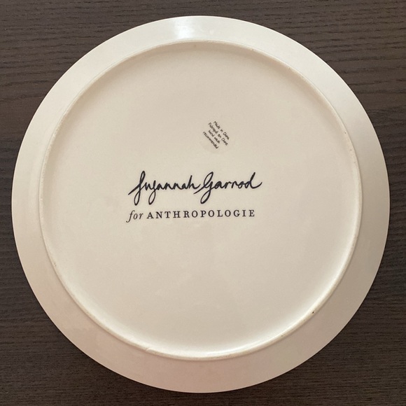 Anthropologie Susannah Garrod Deck the Halls Christmas Plate - Picture 2 of 3